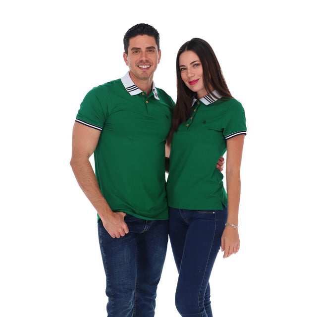 Mujer Camisa Tipo Polo Verde Playeras Tipo Polo Color Verde Camisa